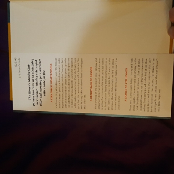 📚3/10📚 James Patterson book - Picture 3 of 3